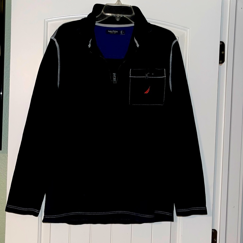 Men’s Nautica Half Zip Pullover size large